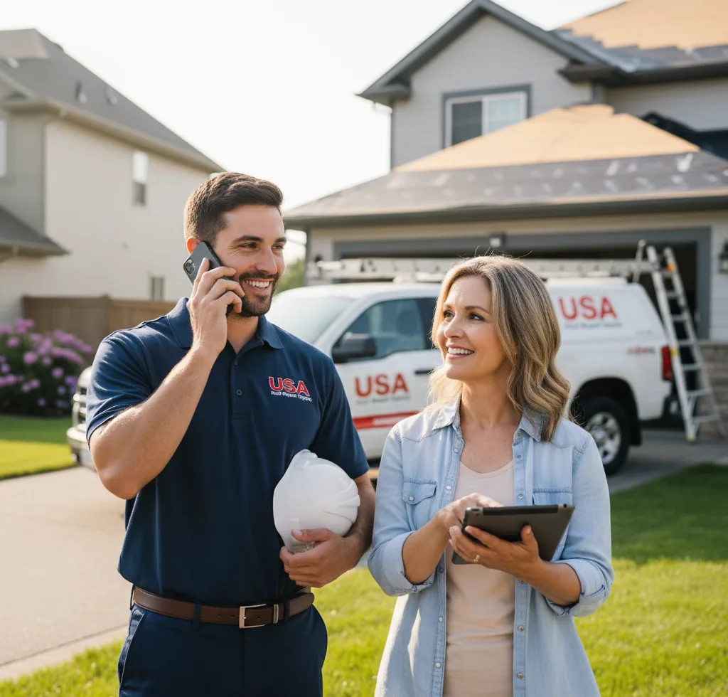 USA Roof Repair Experts customer support in Lolo